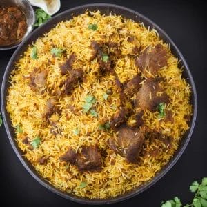 lamb biryani