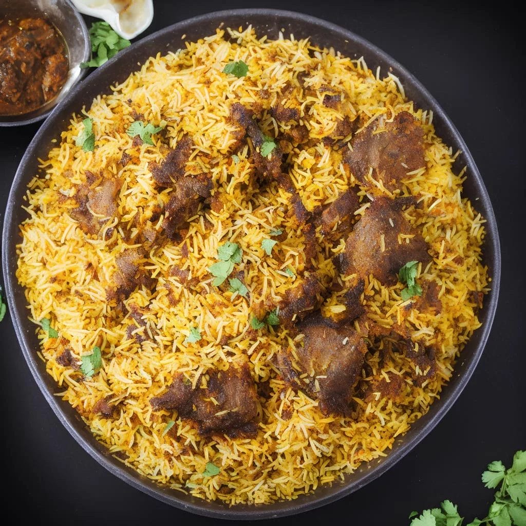 lamb biryani