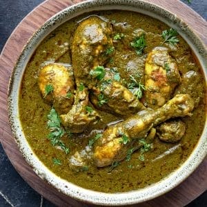 saag chicken