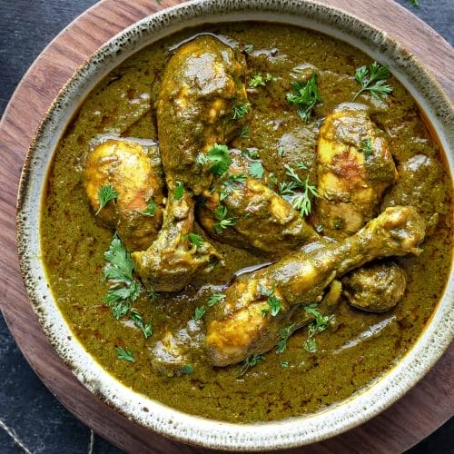 Saag (Spinach) Chicken